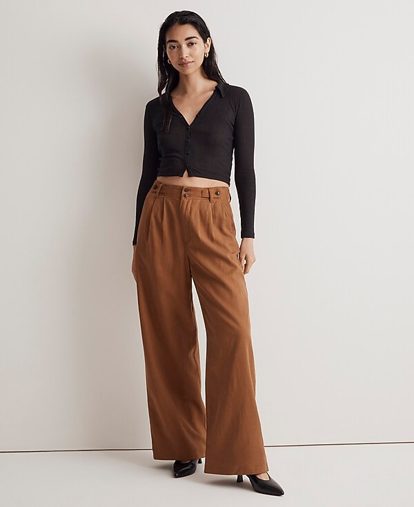 The Harlow Wide-Leg Pant | Madewell