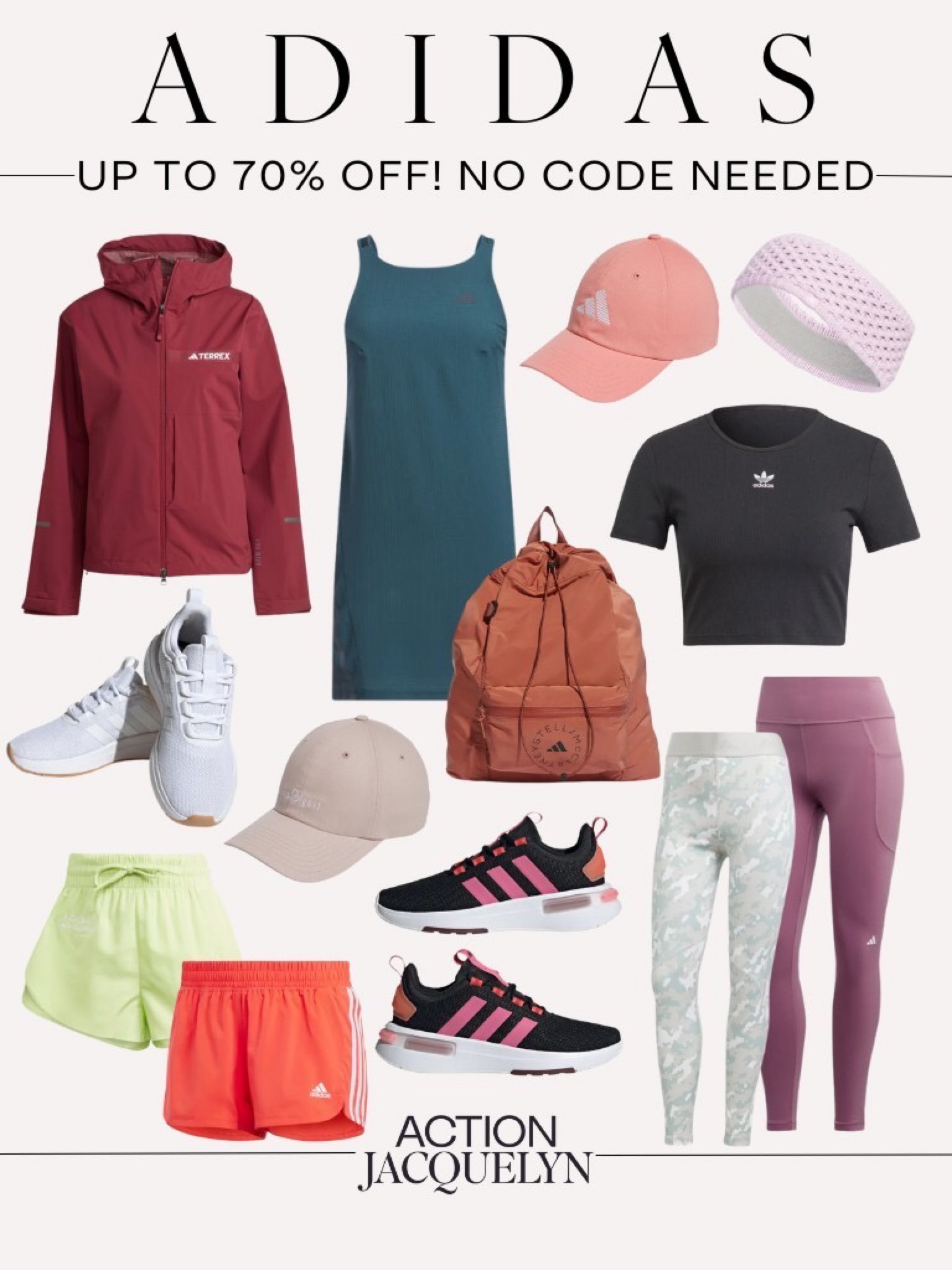 Step into savings with style! Enjoy up to 70% off on Adidas – no code needed! Your favorite athleisure just got even more irresistible. Don't miss out on this sporty steal! 

#AdidasSale #SneakerSavings #SportyStyle #AthleisureDeals #StealsAndDeals #FitnessFashion #SaleAlert #WalkInStyle #RunTheDay #NoCodeNeeded 

#LTKstyletip #LTKfitness #LTKsalealert