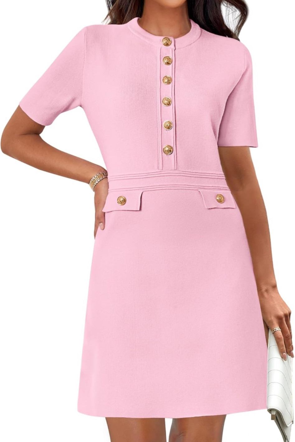 I have this dress in multiple colors! I get a large 

#LTKMidsize #LTKgrwm #LTKootd