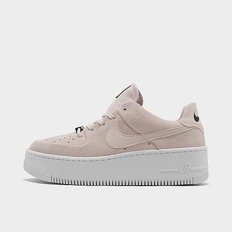 Nike Women's Air Force 1 Sage XX Low Casual Shoes in Pink Size 10.0 Leather/Suede | Finish Line (US)