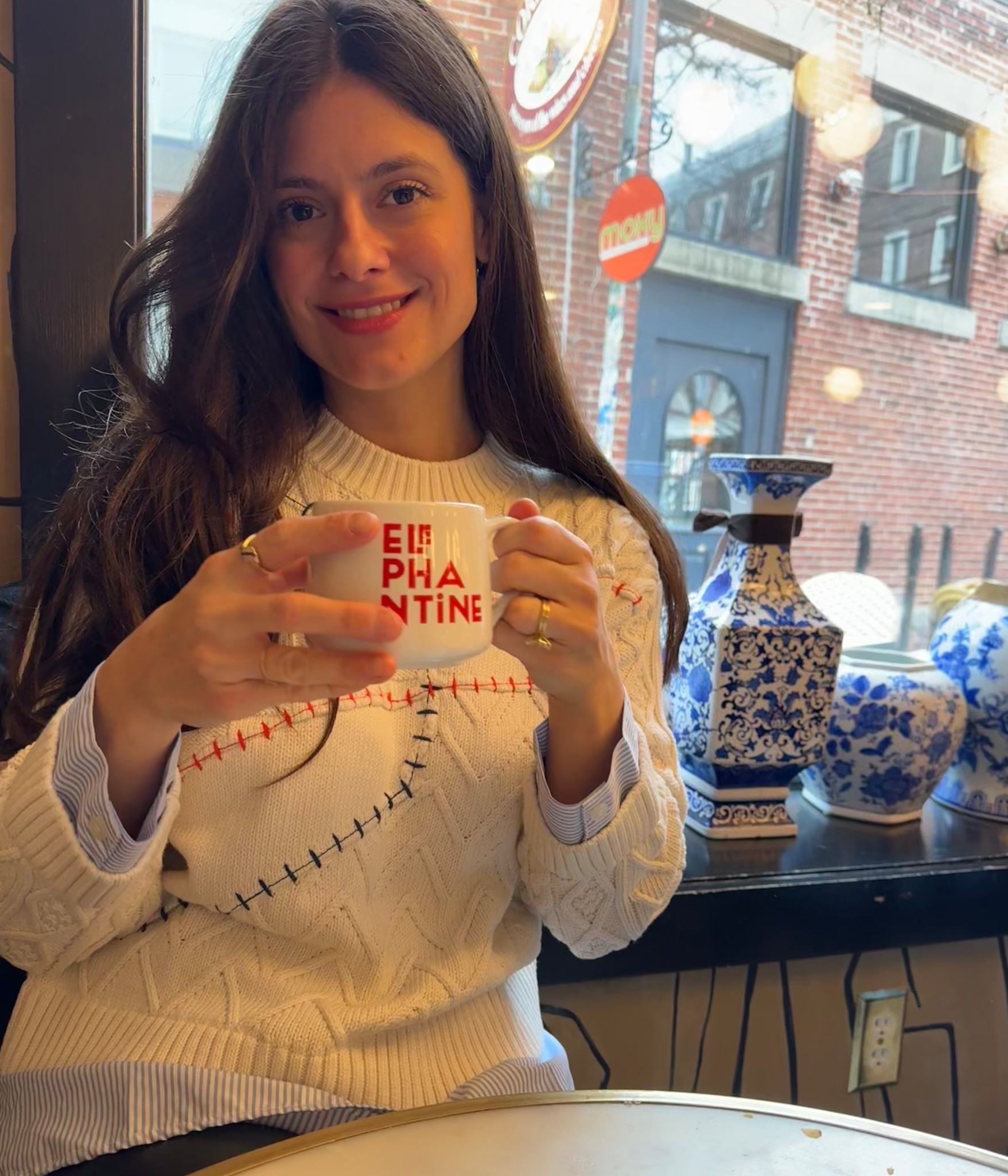 Favorite sweater ♥️♥️ #birthdayoutfit #breakfastoutfit #sweater #anthropologie #portsmouth #newhampshire #newenglandoutfit #elephantine 