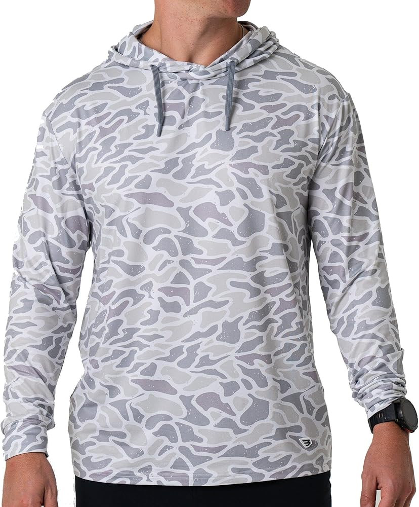 Burlebo Men’s Performance Hoodie – Lightweight Long Sleeve Pullover, Athletic Fit, Moisture-W... | Amazon (US)