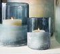 Montauk Frosted Handcrafted Glass Candleholders | Pottery Barn (US)