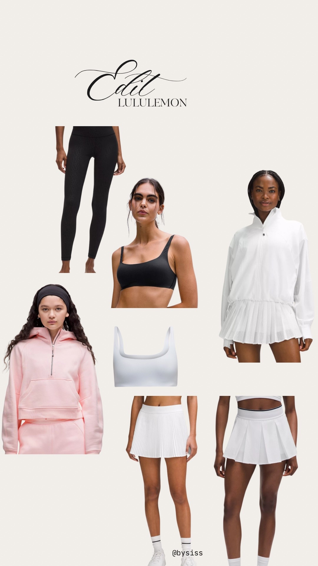 Fave gym wear Lululemon💕 
The black leggings are so soft comfy and the tennis skirts we just love to wear. Also daily 🤍 

#LTKU #LTKActive #LTKStyleTip