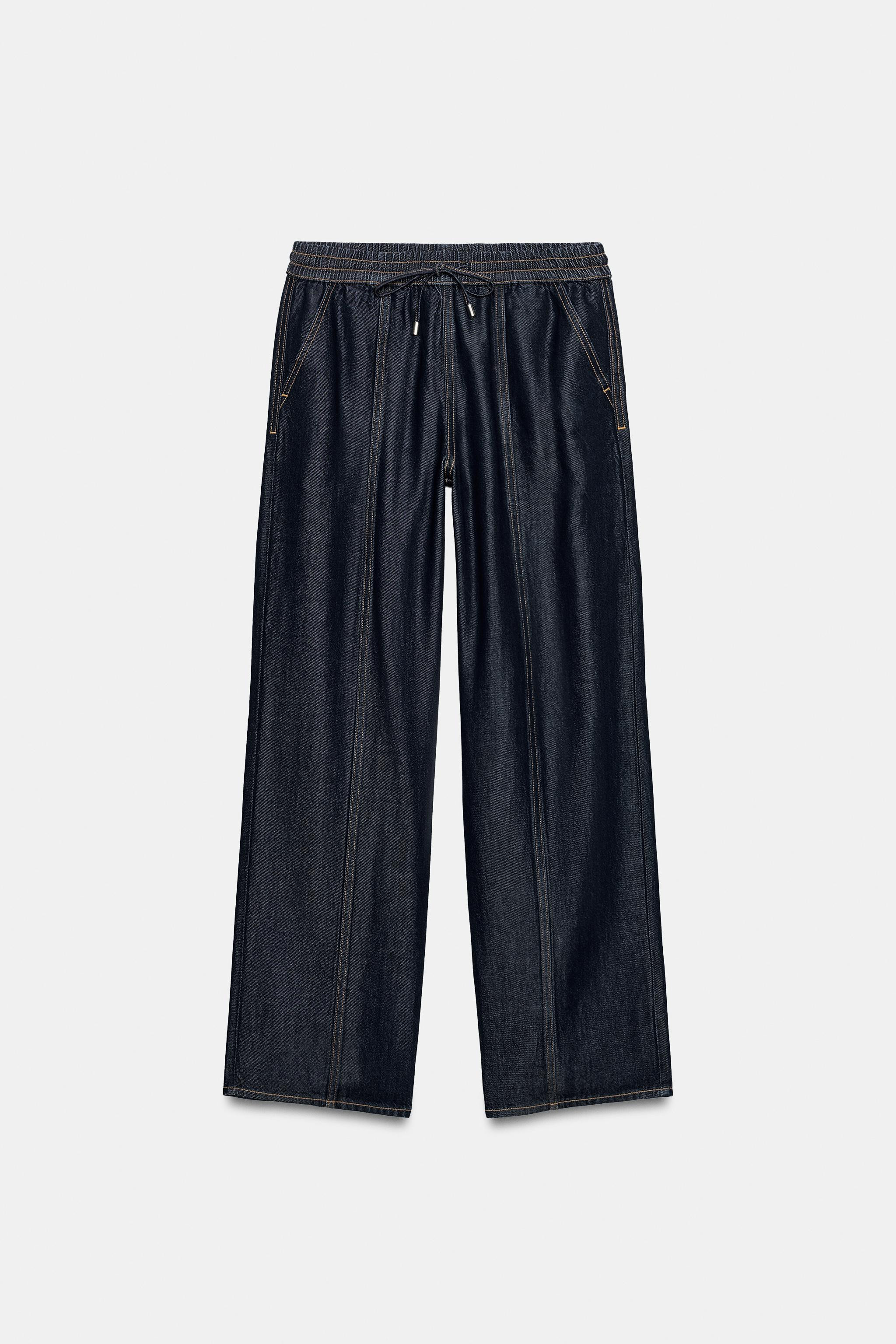 Z1975 HIGH-WAIST WIDE-LEG JOGGER JEANS | Zara US