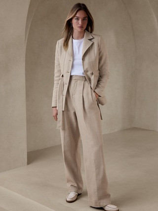 Norfolk Linen-Cotton Jacket | Banana Republic (US)