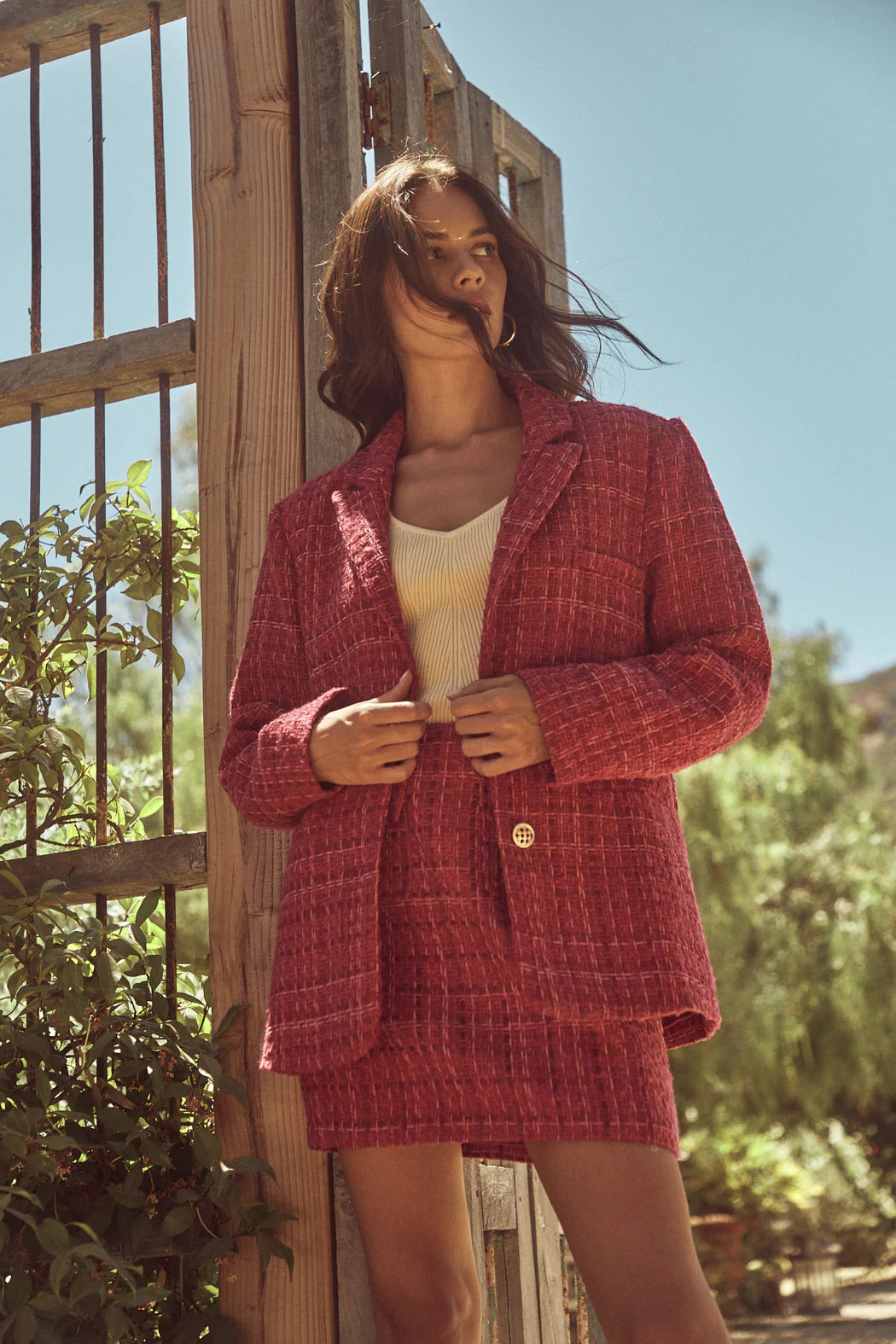 Ken Tweed Oversized Blazer | Sugarlips