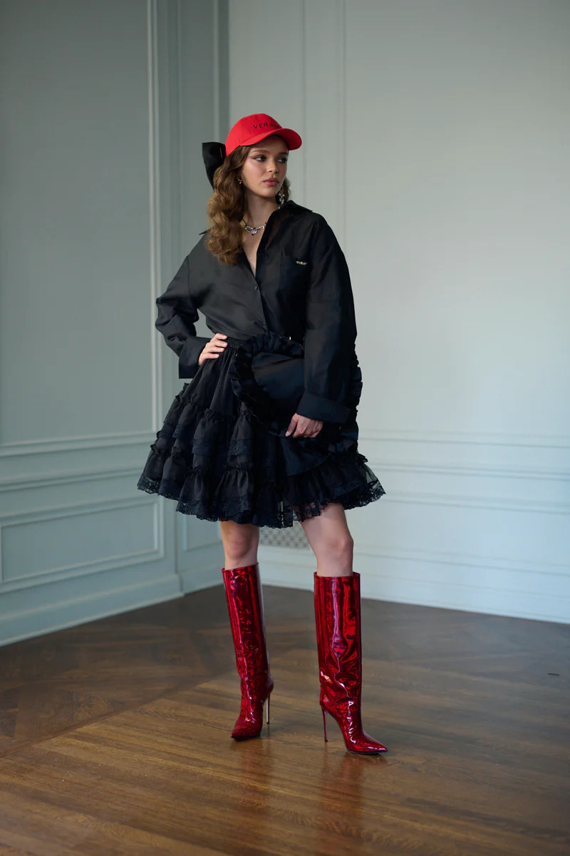 The Raven Pannier Petticoat | Selkie Collection