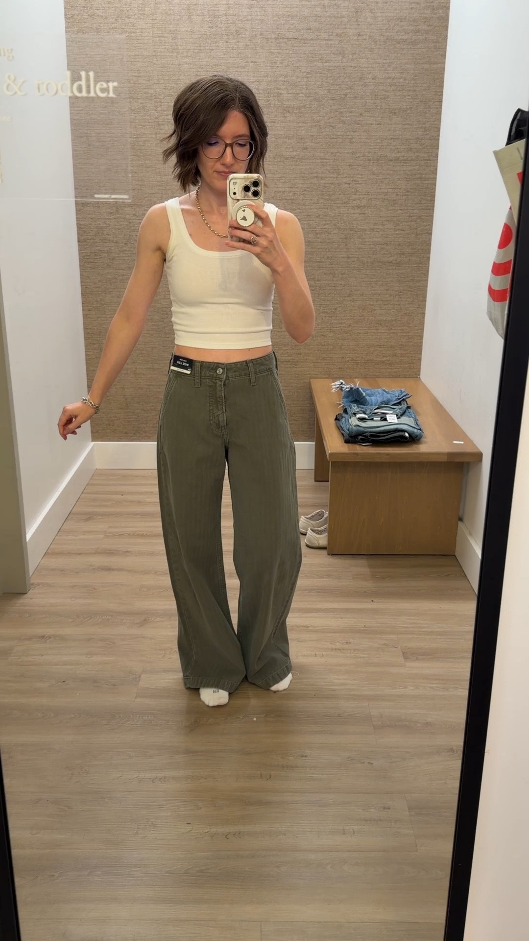 Jeans: TTS, if between sizes, go up. They didn’t have the regular version so I’m wearing the curve love version
I love these! They’re like a more elevated pant that you can wear for work!

#LTKootd #LTKSaleAlert #LTKWorkwear