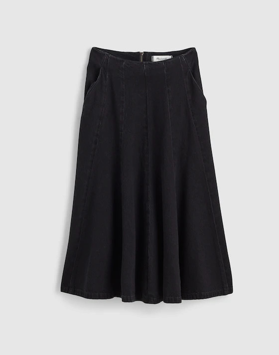 Airy Denim Circle Skirt | Madewell