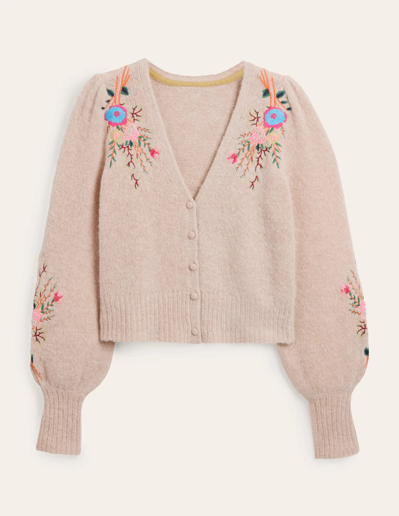 Embroidered Floral Cardigan | Boden (US)