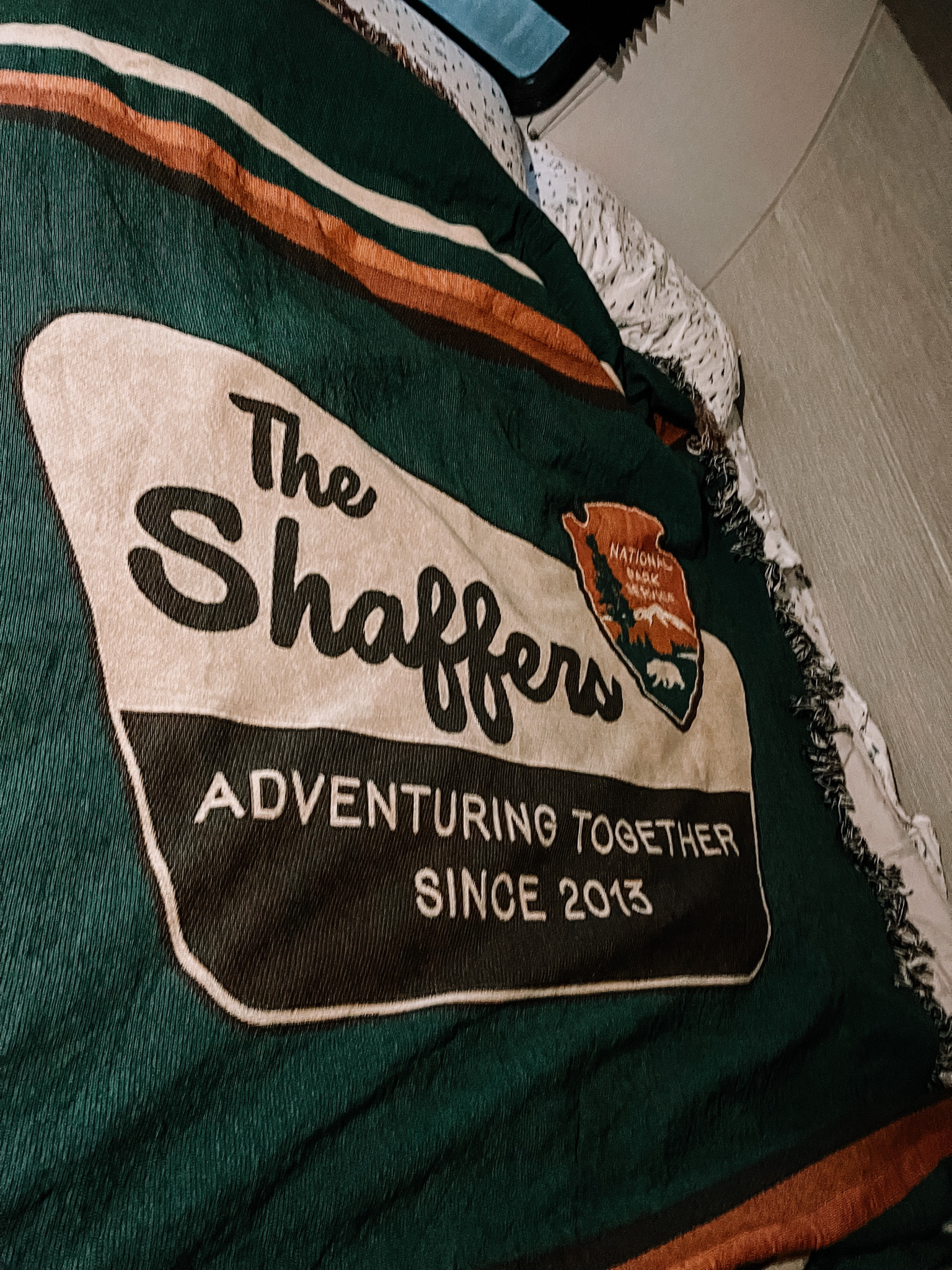 National Park personalized blanket- great quality! 

#LTKfamily #LTKhome #LTKstyletip
