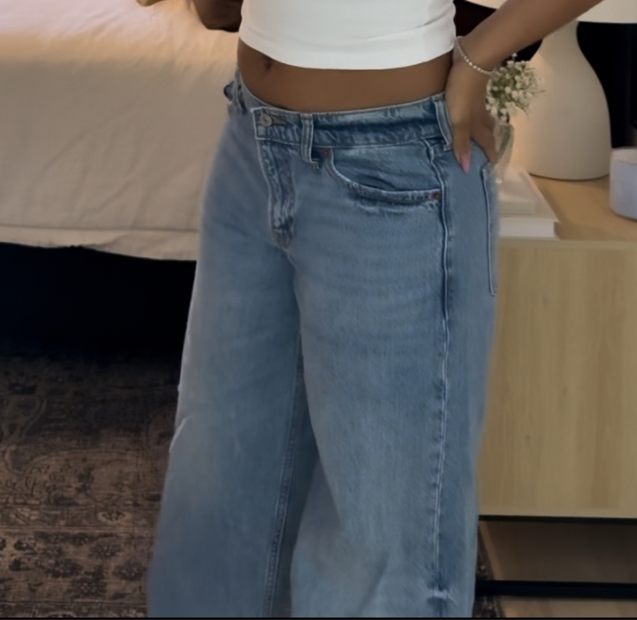 my Abercrombie jeans 