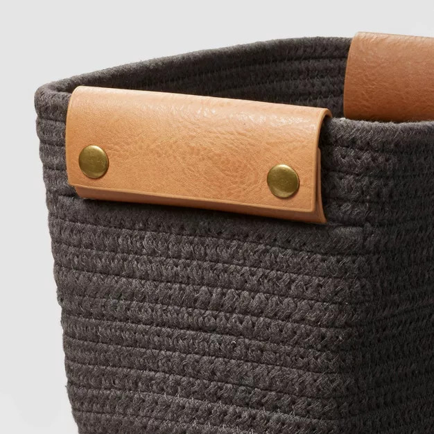 Small Oval Decorative Coiled Rope Basket - Brightroom™ | Target