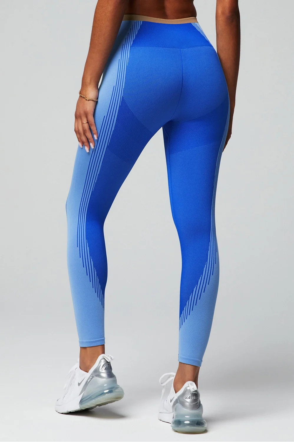 Seamless Fusion High-Waisted 7/8 Legging | Fabletics - North America