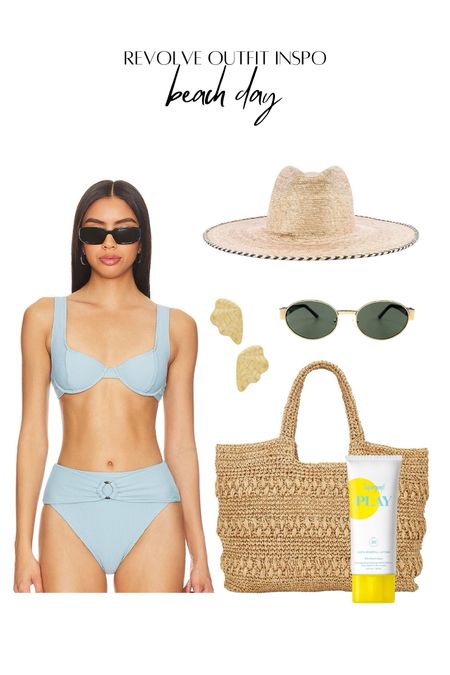 Beach day outfit inspo from Revolve! 

#LTKSwim #LTKStyleTip #LTKBeauty