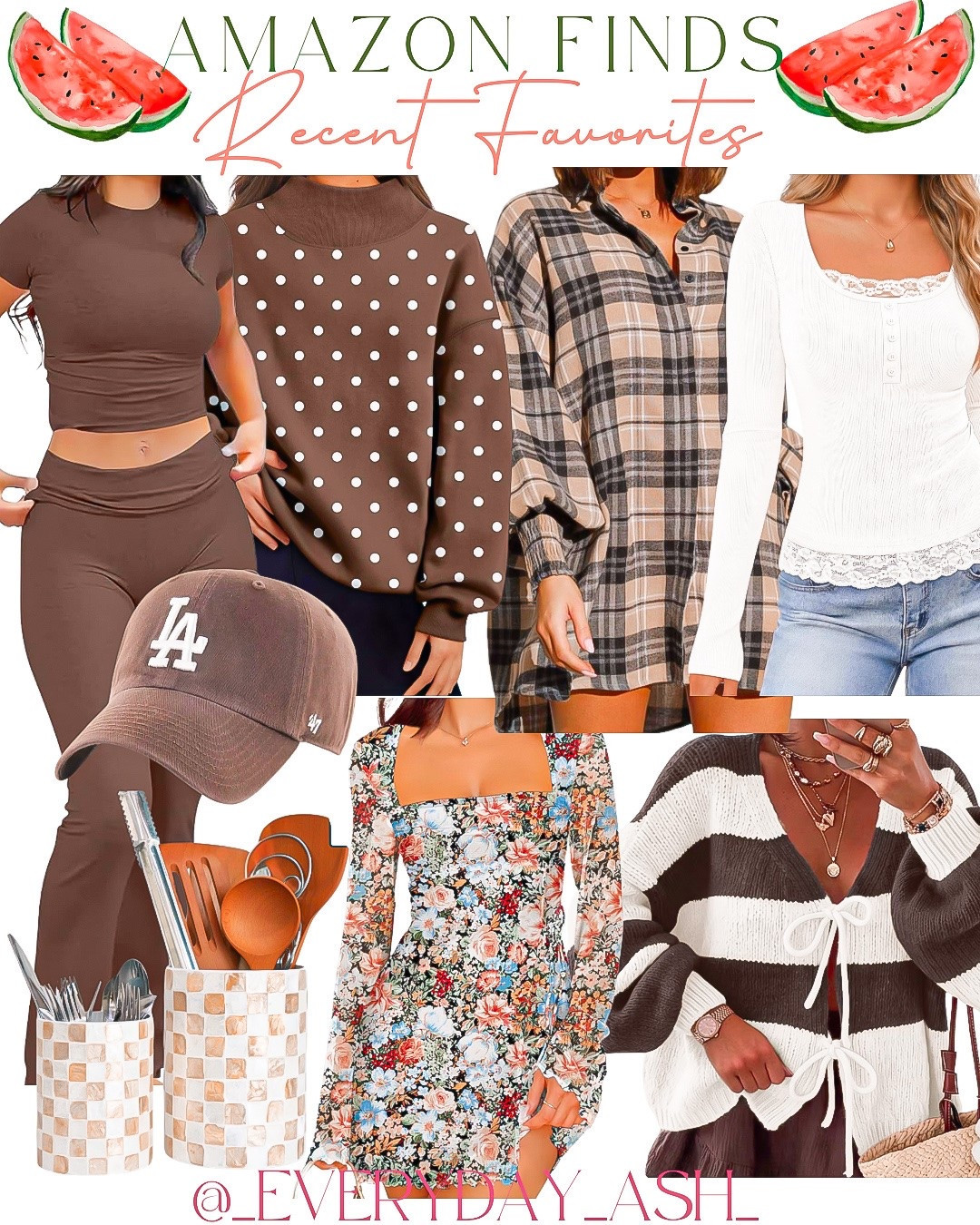 Amazon // fall finds!🤎🍂

Fall fashion, two piece set, polka dot fashion, trendy fashion, fall dress, baseball cap, fall home decor, fall sweaters, fall floral dress

#LTKgrwm #LTKootd