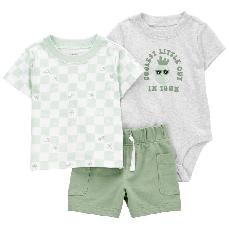 Baby 3-Piece Little Short Set | Carter's