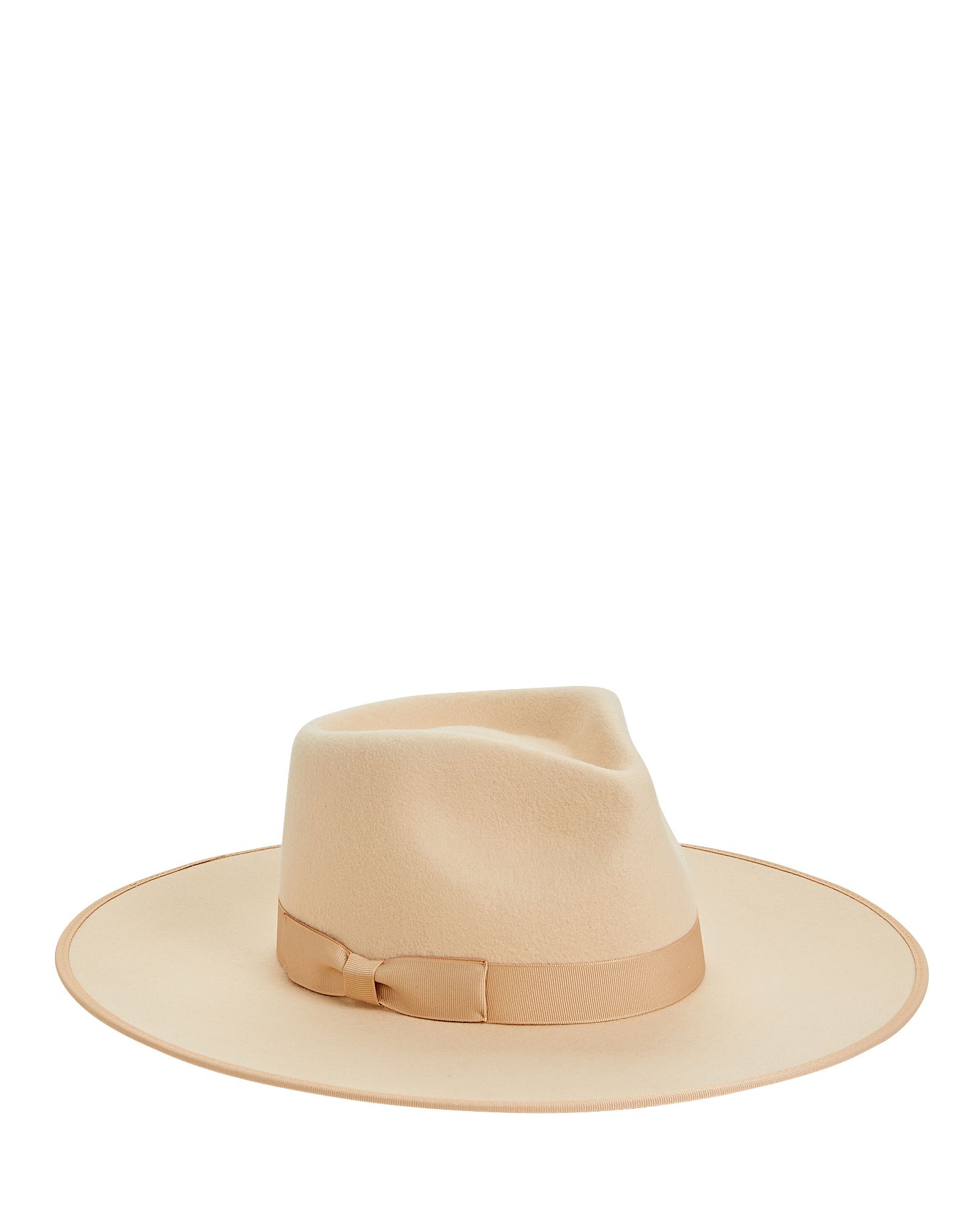 Lack of Color Rancher Wool Fedora, Ivory L | INTERMIX