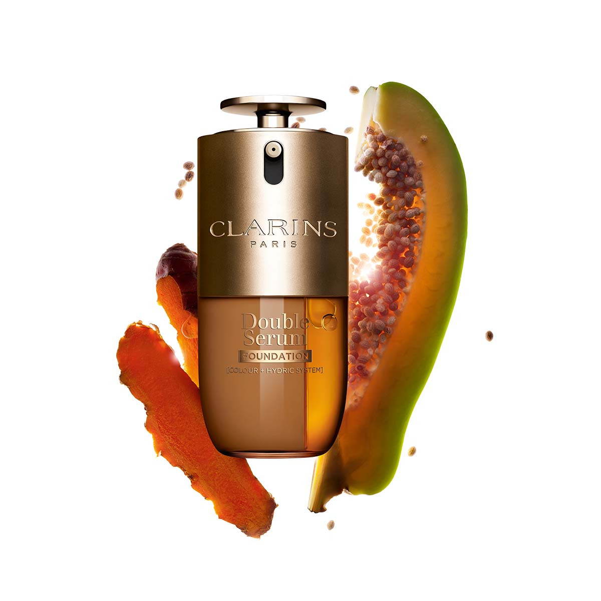 DOUBLE SERUM Foundation 2in1 Hybrid Foundation D4N | Clarins (UK)
