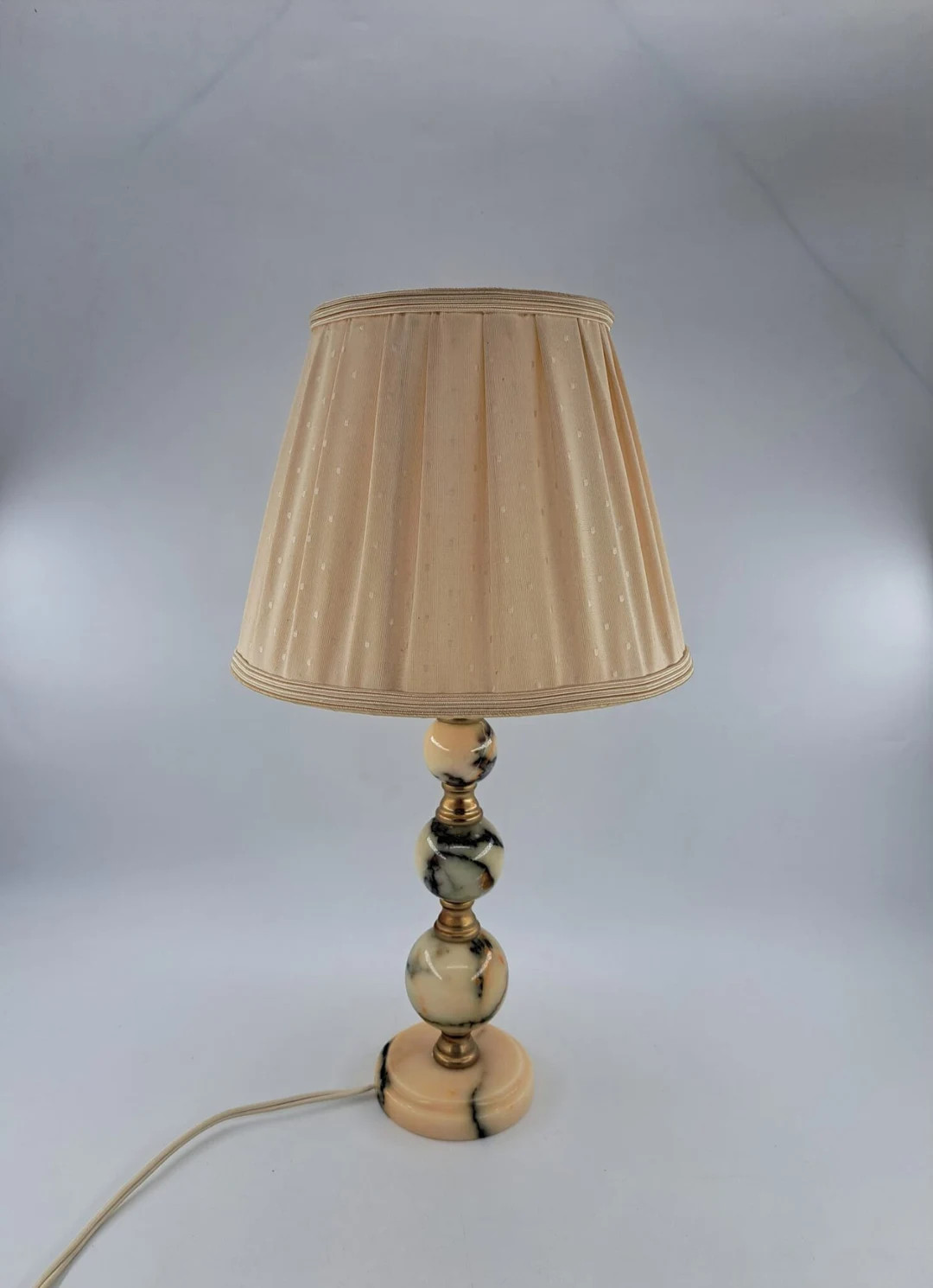 Vintage Onyx Marble Table Lamp - Etsy | Etsy (US)