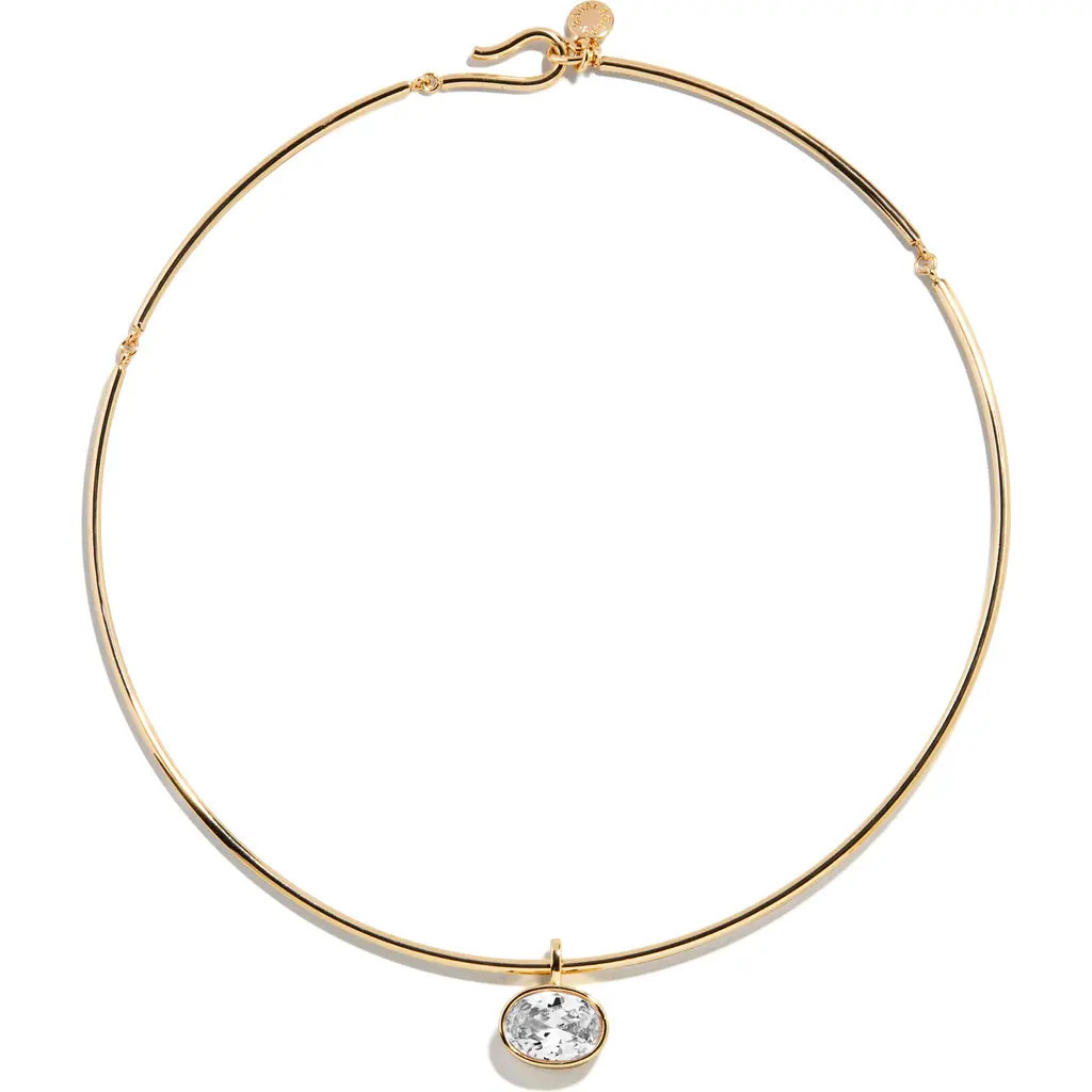 BaubleBar Lexi Crystal Collar Necklace in Clear at Nordstrom | Nordstrom