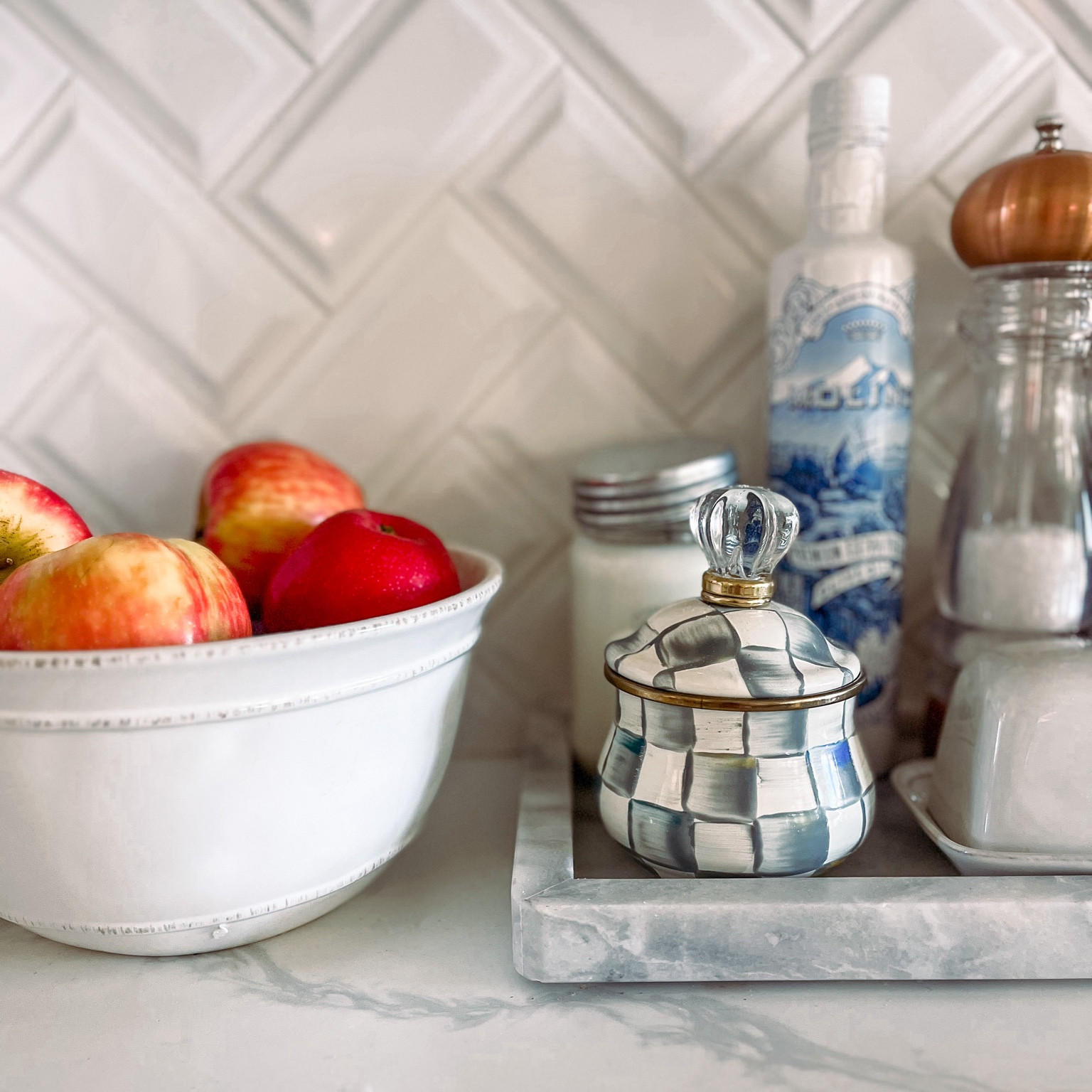 Summer kitchen styling for 4th of July gathering 💙❤️🤍

#LTKhome #LTKparties #LTKstyletip