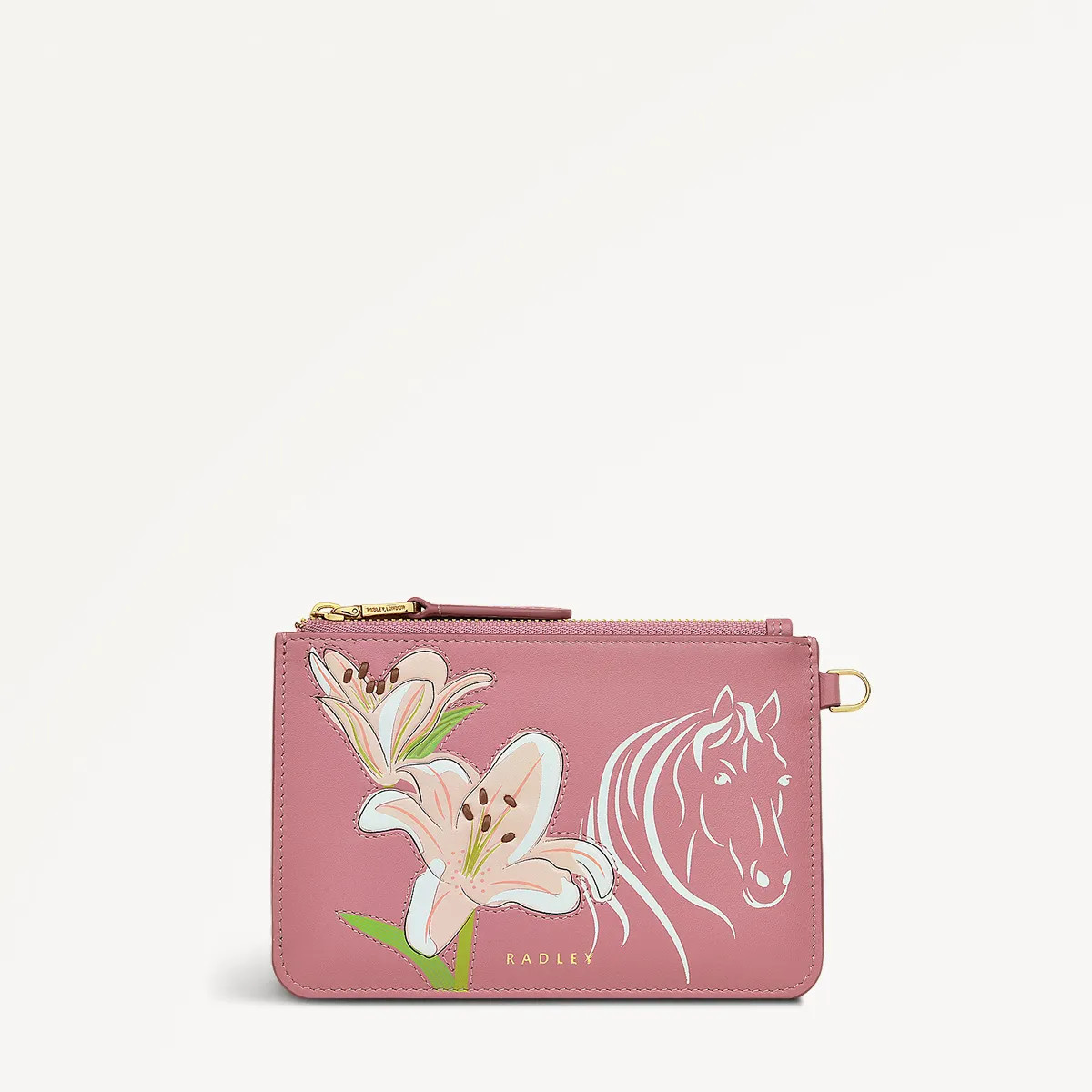 Sienna Pink Small Ziptop Coin Purse | Kentucky Derby SS25 | Radley | Radley London US