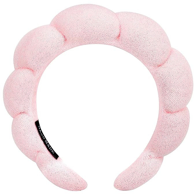 Zkptops Spa Headband Sponge Headbands Padded Soft Hairband for Women Girls Fashion Hair Hoop Chri... | Amazon (US)