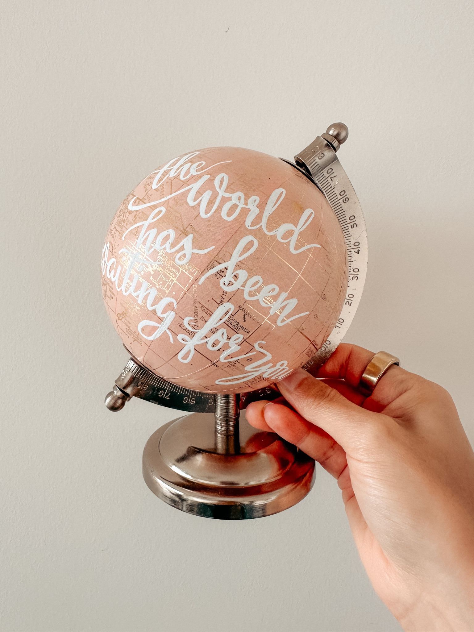 Pink Globe for travel themed nursery decor / Baby girl nursery

#LTKhome #LTKbaby #LTKkids