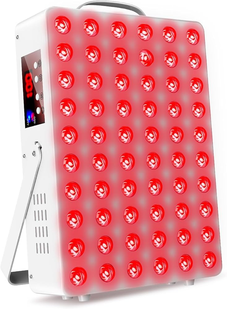 Red Light Therapy for Face Body Infrared Light Therapy for Body 150W with 60 Dual Chip LEDs with ... | Amazon (US)