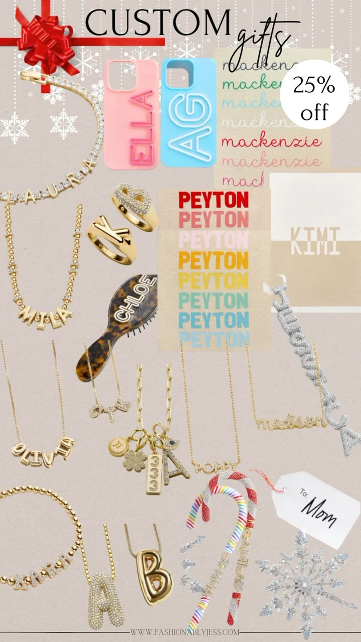 Everyone loves a personalized gift! Baublebar currently has 25% off! Great gifts for Christmas 🎄✨❤️

#LTKGiftGuide #LTKStyleTip #LTKOver40