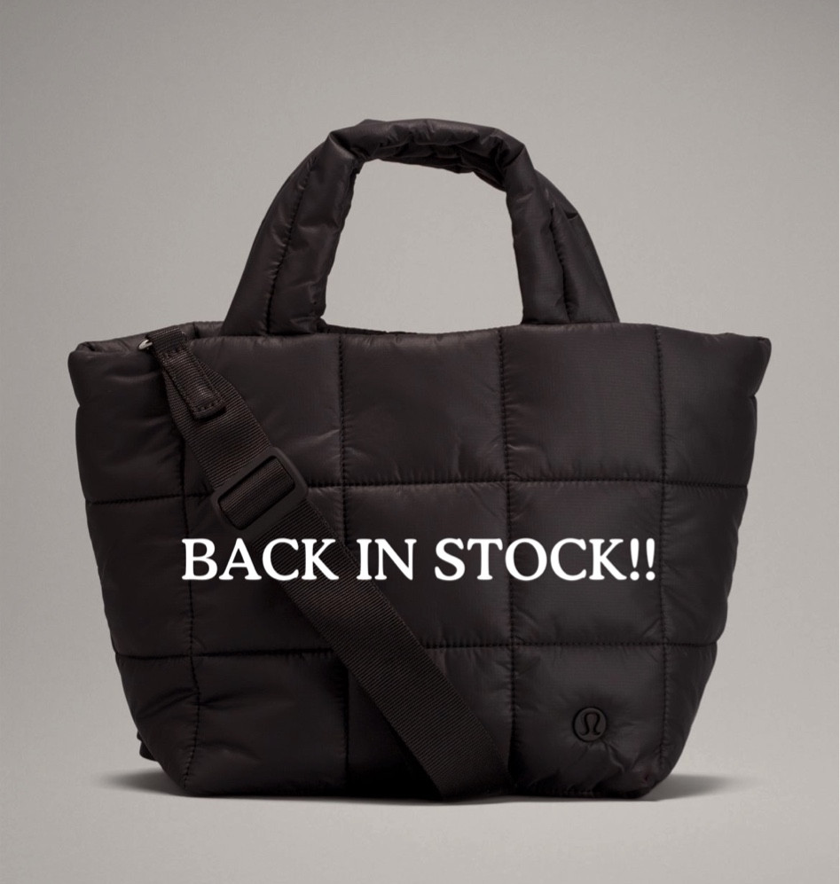 This bag had TikTok in a chokehold and it’s finally back in stock! Run😅

#LTKSeasonal #LTKunder100 #LTKFind