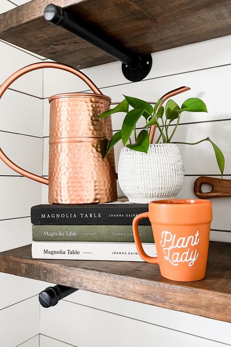 Kitchen coffee bar fall decor open shelving watering can gold accents wood board charcuterie Halloween and fall styling plant lady mama favorites amazon etsy Walmart finds mug gift ideas

#LTKfindsunder50 #LTKhome #LTKstyletip