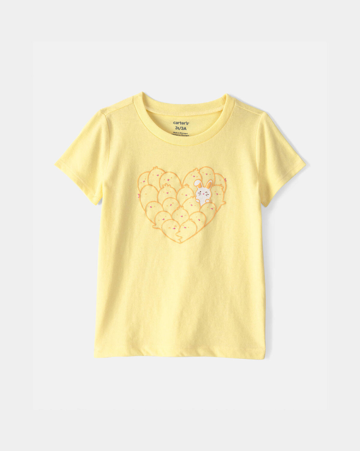 Toddler Girl Easter Chick Graphic Tee - Yellow | Carter's Inc