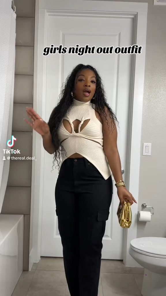 This is a simple but cute outfit for a girls night out! 🤍

#LTKfindsunder50 #LTKstyletip #LTKsalealert