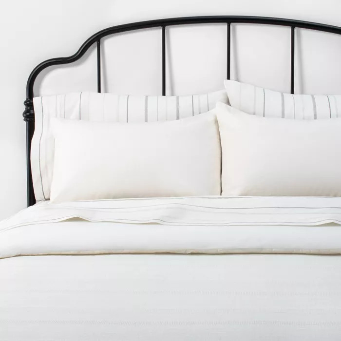 Textured Stripe Duvet & Sham Set - Hearth & Hand™ with Magnolia | Target