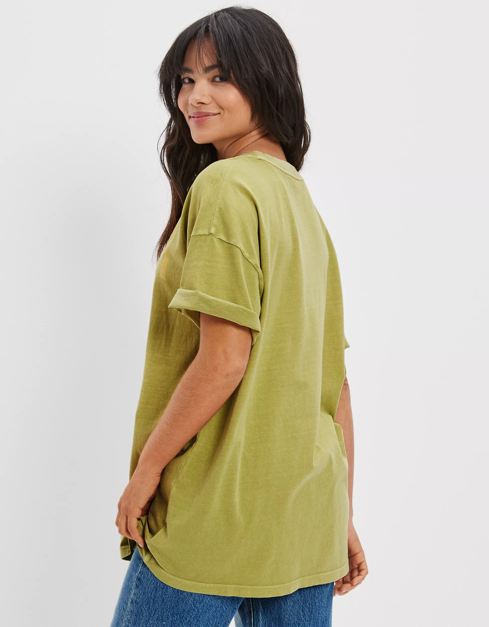 AE Oversized Nirvana Graphic Tee | American Eagle Outfitters (US & CA)