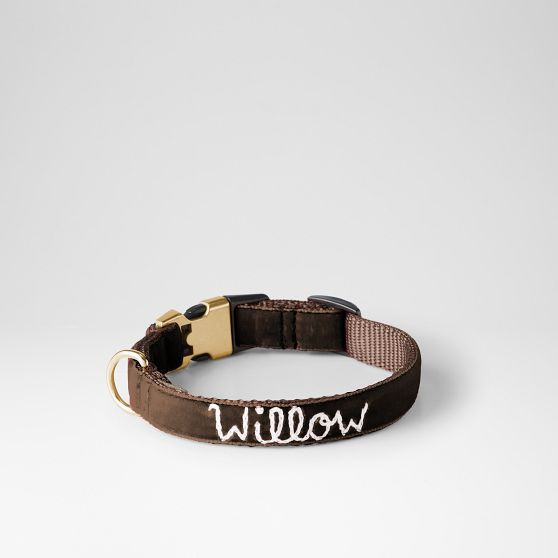 Velvet Hand Embroidered Collar | Mark and Graham