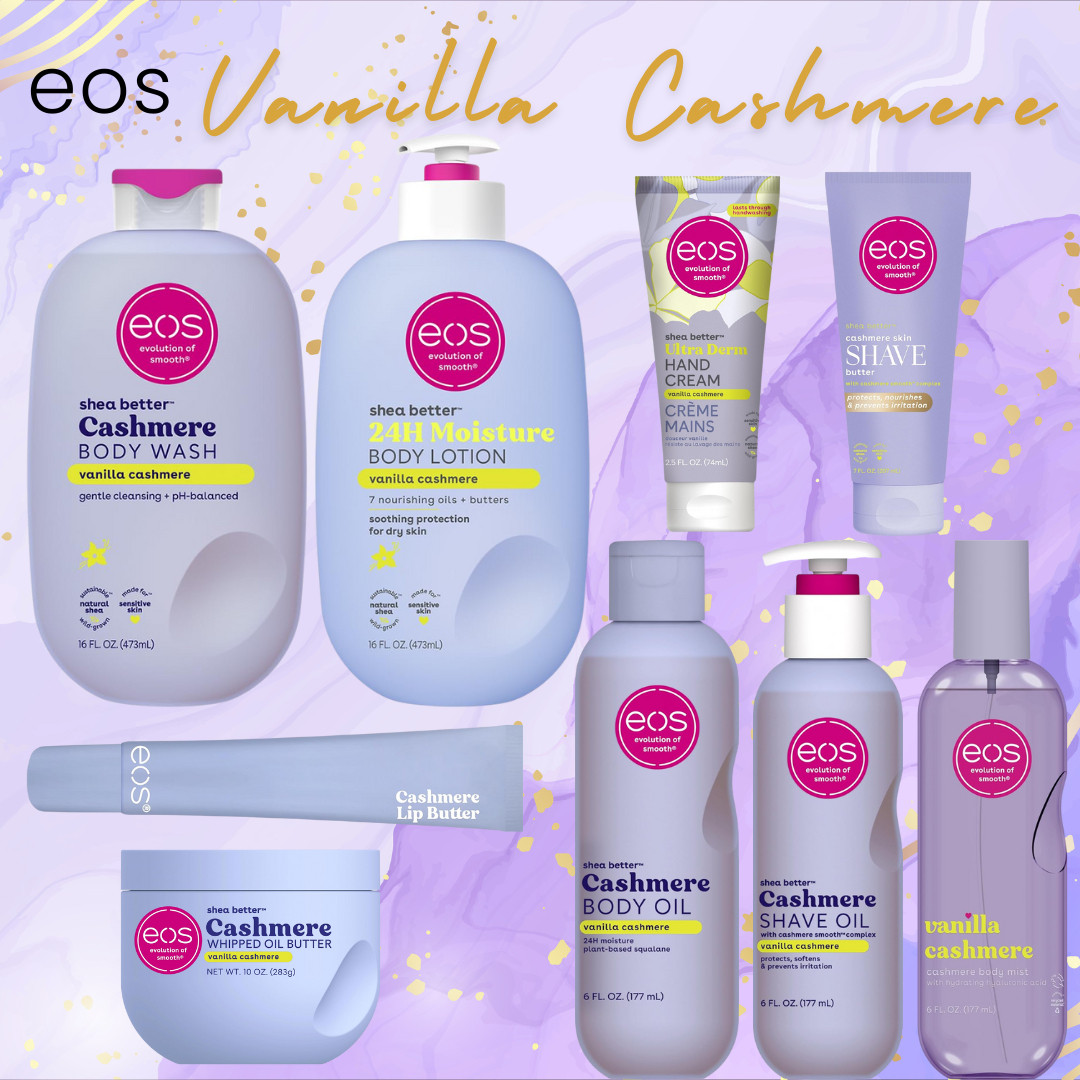eos Vanilla Cashmere 🤍

This entire eos Vanilla Cashmere lineup is soft-skin perfection. Infused with nourishing shea butter, these products leave skin hydrated, smooth, and wrapped in the coziest clean vanilla scent that’s warm but never overpowering. 

I use this routine from start to finish — from shower to moisturizing to shave prep — and it makes everyday self-care feel extra luxe.

✨ My Vanilla Cashmere routine:
• eos Shea Better Cashmere Body Wash
• eos 24H Moisture Vanilla Cashmere Body Lotion
• eos Cashmere Whipped Oil Butter
• eos Cashmere Body Oil
• eos Cashmere Shave Oil
• eos Cashmere Lip Butter
• eos Vanilla Cashmere Body Mist

If you love creamy comfort scents and silky soft skin, this collection is a must 

👉 Tap to shop the full eos Vanilla Cashmere routine.

🍦🤍🍦🤍
eos vanilla cashmere body wash, eos 24h moisture body lotion, eos cashmere body oil, eos shave oil vanilla cashmere, eos whipped oil butter, eos lip butter vanilla, eos vanilla body mist, shea butter skincare routine, warm vanilla skin scent, cozy self care products, everything shower essentials, dry skin moisturizing care, comfort beauty favorites 

 

#LTKdayinmylife #LTKselfcare #LTKBeauty