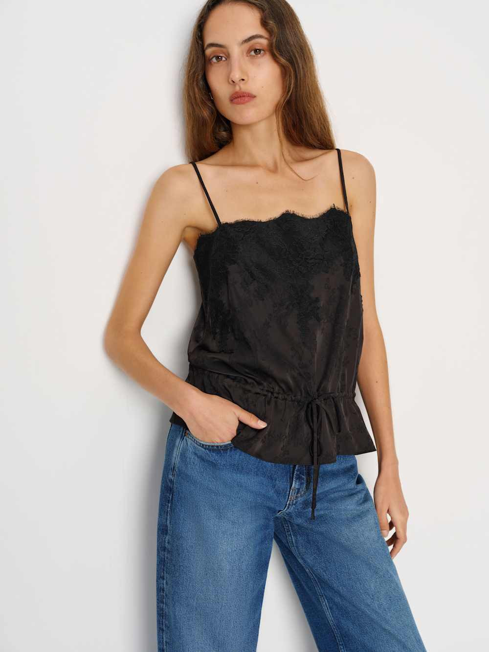 Silvia Silk Top | Reformation (Global)