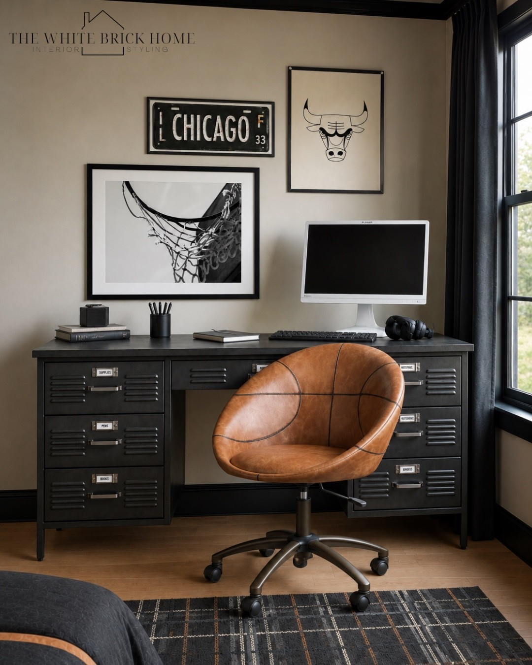 A fun, sporty corner for focus and game day - a perfect combination of texture and classic style for this teen boy bedroom. 
🖤🖤
Boys room, boys bedroom, kids room, kids bedroom, boys room decor, boys room ideas, boys room desk, boys room chair, boys room decor ideas, boys room finds, boys room wall art, basketball wall art, sports room, sports bedroom, sports room design, teen boy, teen boy bedroom, teen boy bedroom decor, teen room, bedroom, teen boy bedroom decor, home decor, pottery barn teen, minted, minted wall art, pottery barn teen boy bedroom decor, teen bedroom

#LTKHome #LTKSeasonal #LTKKids