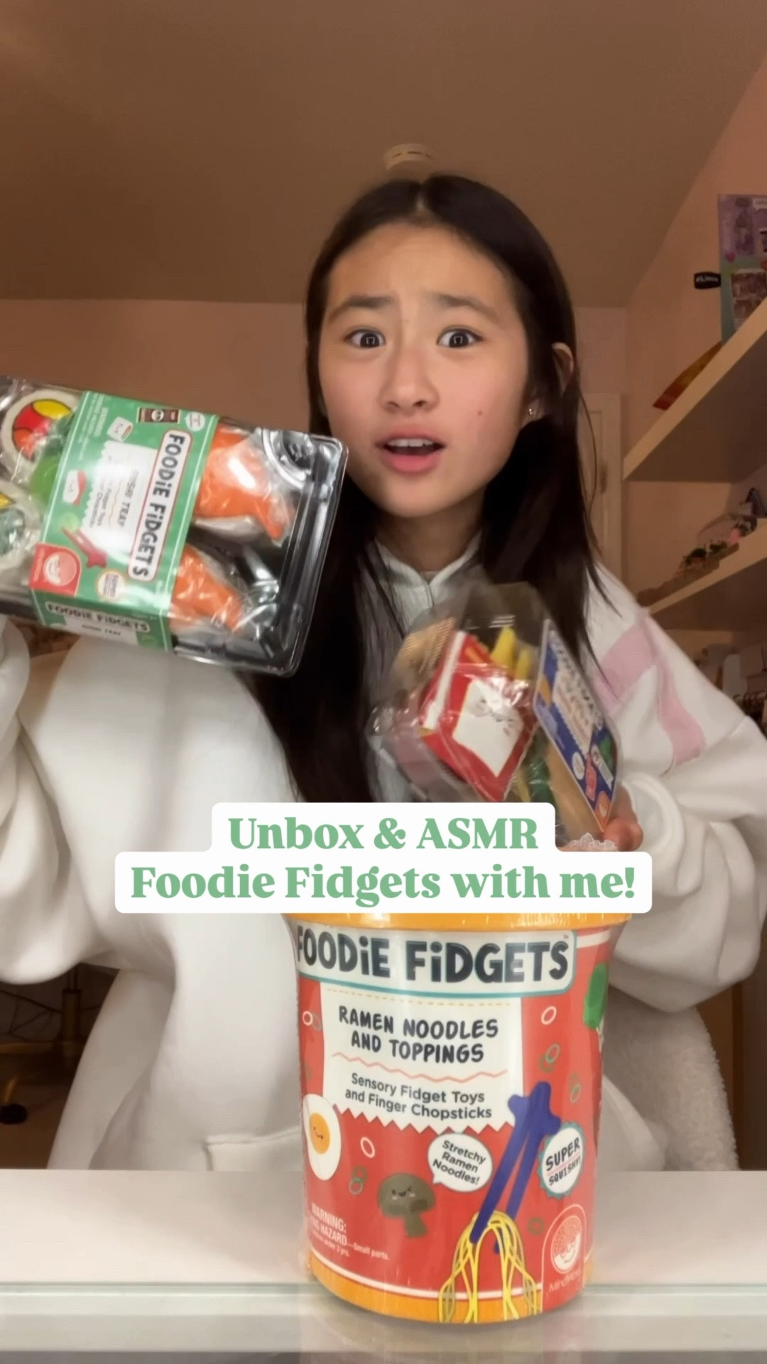 These Foodie Fidgets are play food made with squishies and slime! Great gifts for tweens or for Easter baskets!