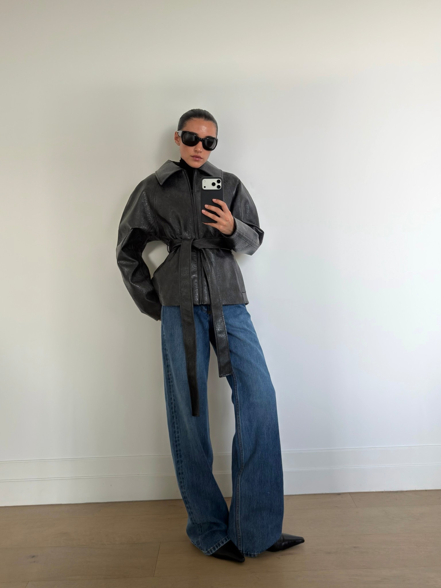 24 jeans and S/M jacket 