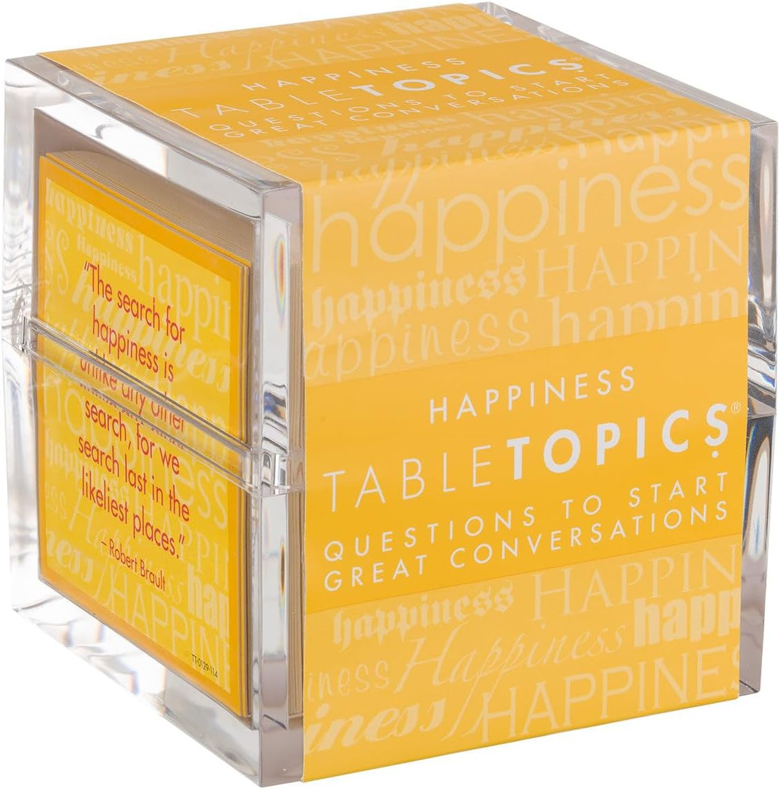 TableTopics Happiness Question Card Game - 135 Conversation Starter Cards with Tips, Ideas, & Quo... | Amazon (US)