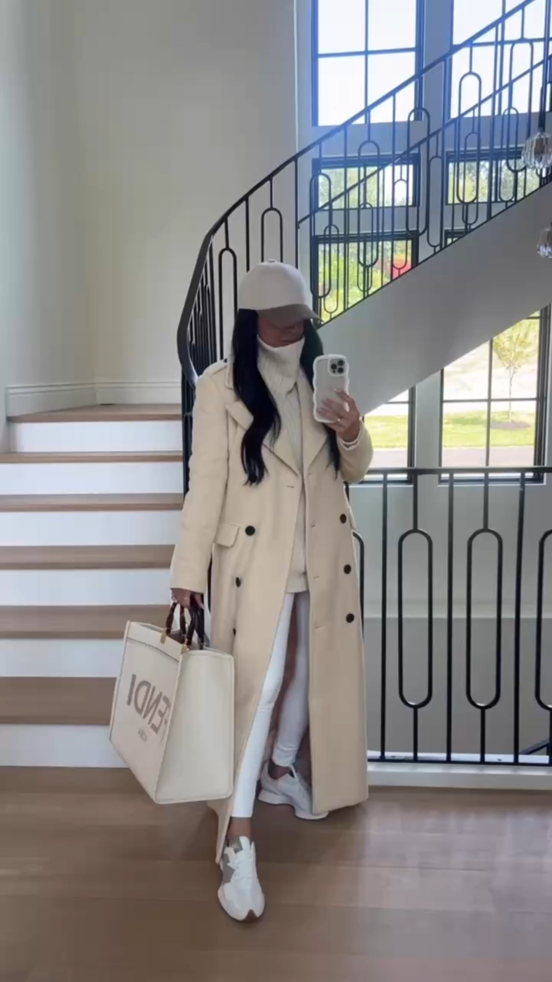 Winter white outfit
Nordstrom white coat
Free people sweater on sale
New balance 327 sneakers 



#LTKootd #LTKSaleAlert #LTKSeasonal