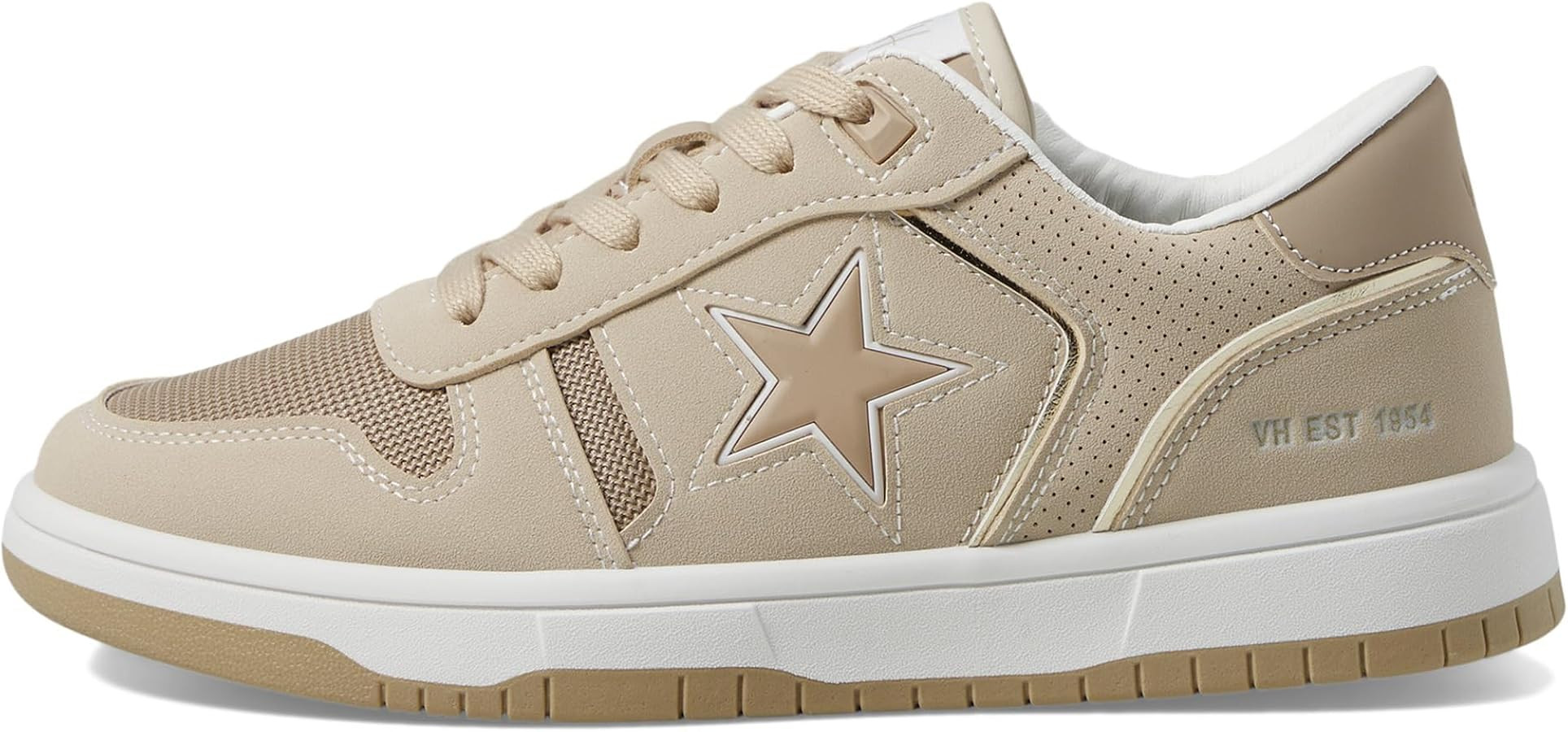 VINTAGE HAVANA Womens Bounce 15 Cheetah Sneakers Shoes Casual - White | Amazon (US)
