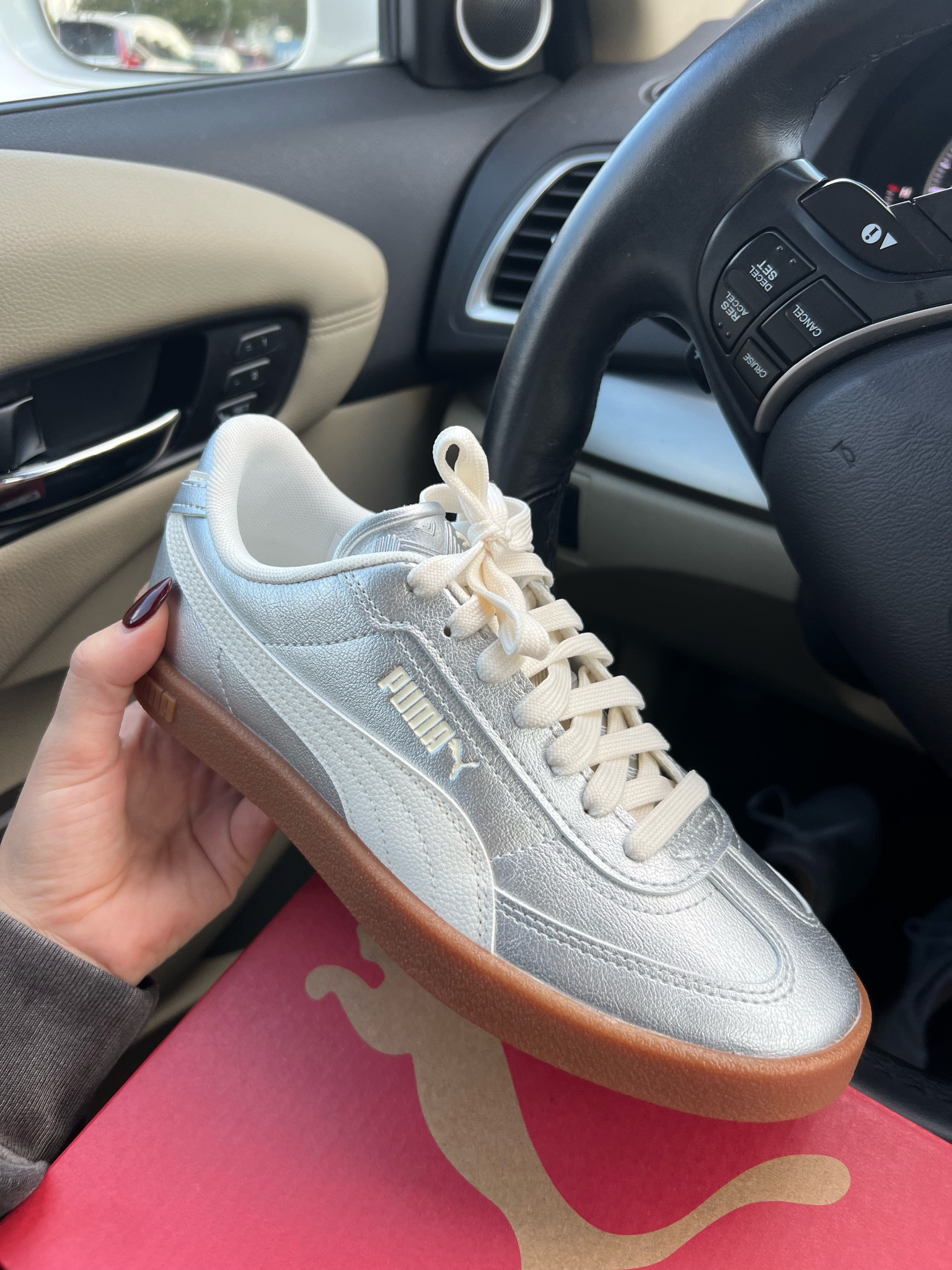 Metallic pumas for the fall 🫶🏻👟🍄‍🟫🍁🍂✨ (size runs normal!)

#LTKWorkwear #LTKStyleTip #LTKSeasonal