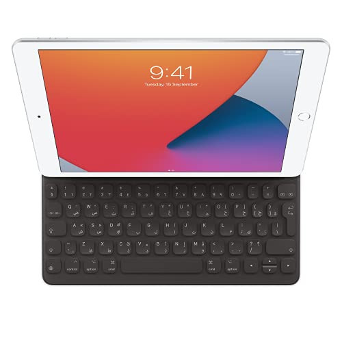 Apple Smart Keyboard: iPad Keyboard and case for iPad Pro 10.5-inch, iPad Air (3rd Generation), and iPad (7th, 8th, and 9th Generation), Comfortable Typing Experience, Arabic - Black | Amazon (US)