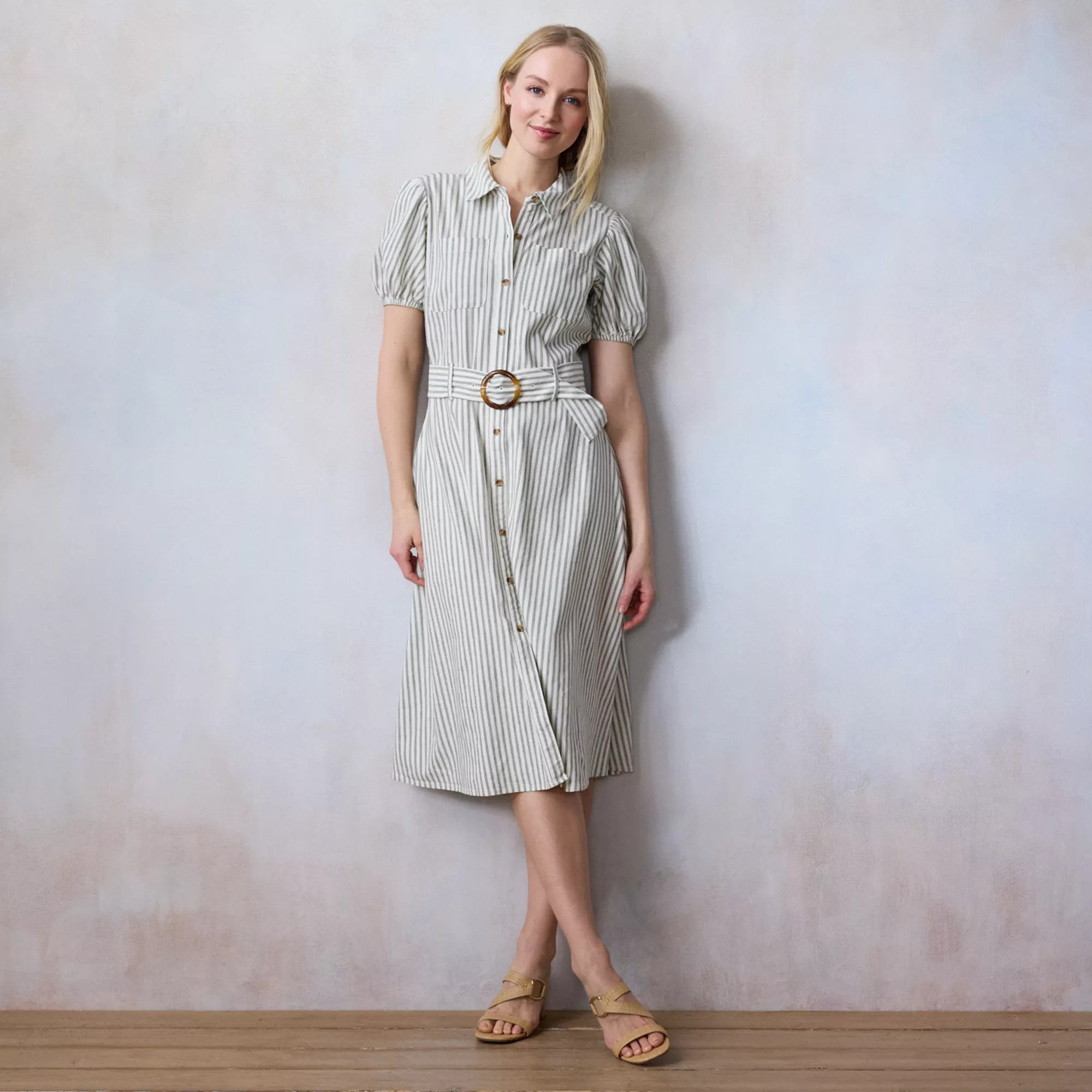 Women's LC Lauren Conrad Utility Midi Dress | Kohl's